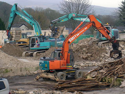 One of Ireland’s leading demolition firms is Limerick based Smith Demolition)